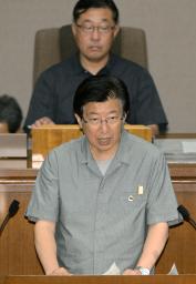知事、県議会に修正要請/原発住民投票
