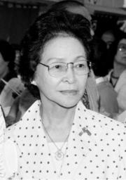 中曽根蔦子さん死去(中曽根康弘元首相の妻、中曽根弘文自民党参院議員会長の母)
