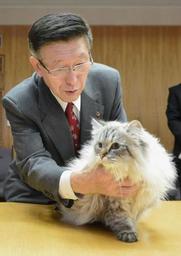 プーチン露大統領:佐竹知事にお返しの猫 日露の橋渡しに 知事「おとなしくてふわふわ」 /秋田