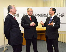山陰超高速鉄道:松江市長ら、鳥取で発起人会議 /島根