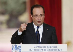 オランド仏大統領、ユーロ圏経済政府の創設を主張