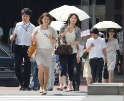 猛暑 甲州市4日連続39度超
