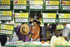 中国の消費者物価2.7％上昇 ７月、猛暑の影響