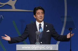 安倍総理「デフレ脱却の起爆剤に」東京五輪開催