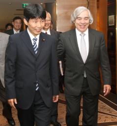 対応の遅れに批判=日本政府、汚染水問題で説明会-IAEA総会