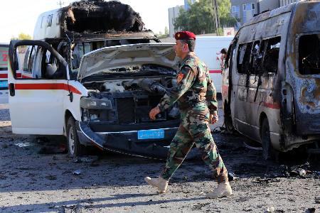 イラク首都などで爆弾テロ、46人死亡