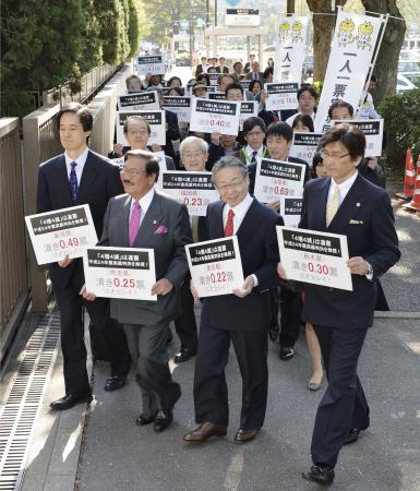 参院選「1票の格差」訴訟、全て結審