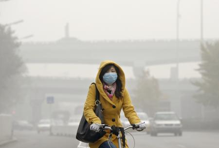 中国:8歳女児、肺がんに 「PM2.5」関係か