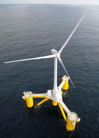 洋上風力発電スタート