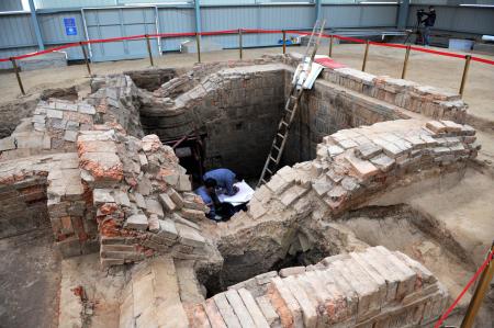 1400年前の煬帝の墓と確認 中国考古学会「重大な成果」