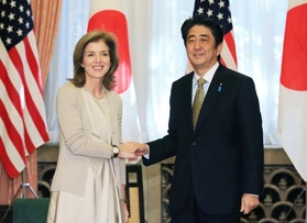「共に仕事、大変光栄」＝ケネディ新米大使が安倍首相に