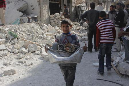 シリア内戦、子どもの死者1万1000人超 英報告書