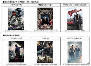 dビデオで新作映画のレンタルスタート! 『ワイルド・スピード』ほか名作多数