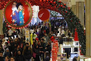 米年末商戦販売は2.3％増、前年から伸び加速＝マスターカード