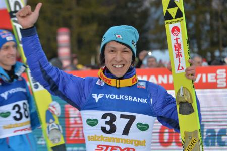 ４１歳葛西、最年長Ｖ＝１０季ぶり１６勝目－Ｗ杯ジャンプ〔五輪・スキージャンプ〕