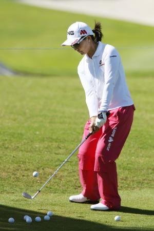宮里藍、77位と出遅れ 米女子ゴルフツアー開幕