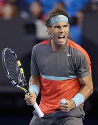 ナダル、フェデラー下して2年ぶり決勝進出/全豪テニス