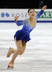 会心演技どやっ!佳菜子、右足首痛も自己ベストV/フィギュア