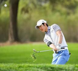 遼、6位に浮上「後半流れ変えられた」松山は27位