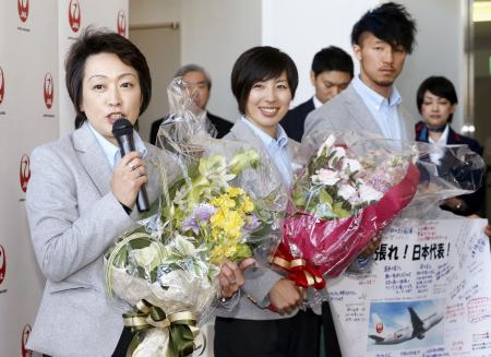 ソチ冬季五輪:いざ、選手団出発