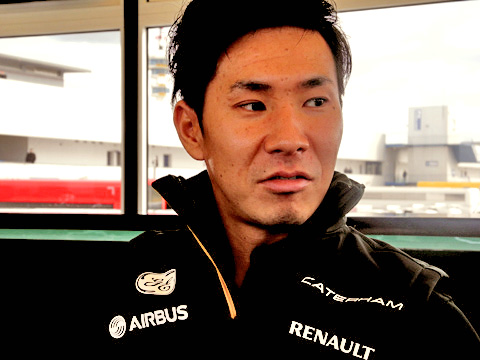 小林可夢偉、ケータハムで初走行 F1合同テスト
