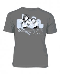 佐天&初春が背中でじゃれる「超電磁砲」Tシャツ予約開始