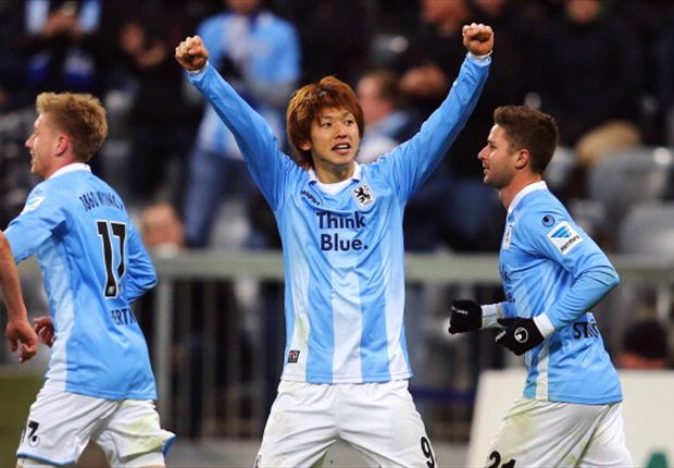 大迫、デビュー戦で初ゴール…独サッカー2部