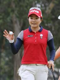 野村が通算７アンダーの１６位、上原は３７位／米女子