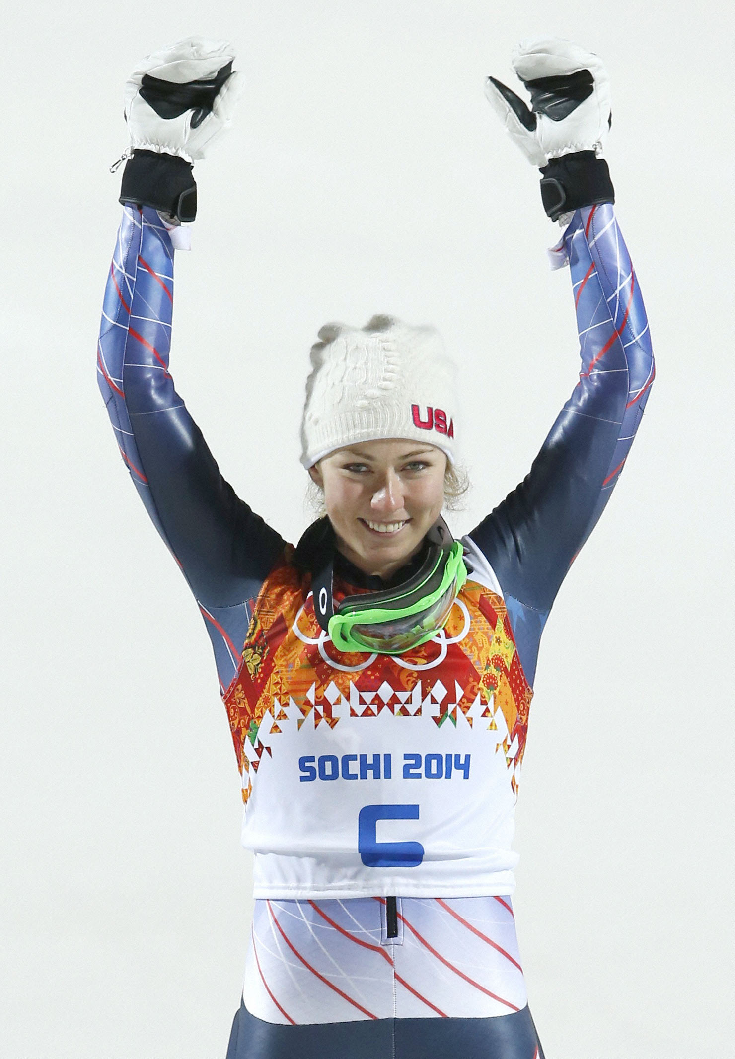 シフリン、最年少で金＝女子回転〔五輪・アルペン〕