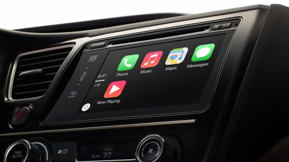 トップ > ネットワーク > Apple、iPhoneと連携する車載システム「CarPlay」を正式発表