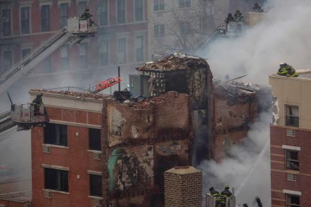 NYのビル倒壊事故、ガス爆発が原因か―死者は6人に