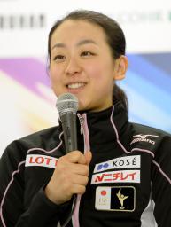 浅田「二つそろえる」=26日開幕-世界フィギュア