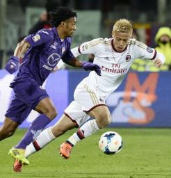 サッカー=ミラン白星、本田はフル出場