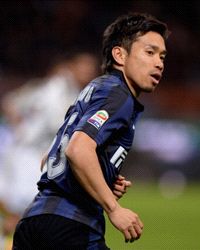サッカー=インテル引き分け、長友先発出場