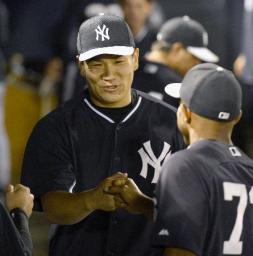 米大リーグ:田中将は4月4日に先発予定 黒田は2日