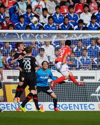岡崎、ノーゴールも献身的な動きでチーム勝利に貢献!