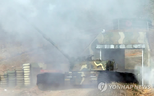 47NEWS ＞ 共同ニュース ＞ 砲弾１００発が韓国側海域に落下 北朝鮮側に３００発応射