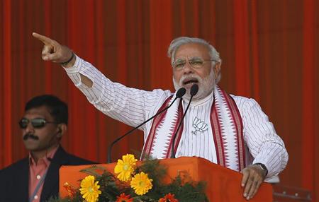 インド首相候補モディ氏、若き日が漫画に