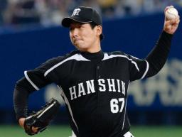 阪神の岩崎、ピンチでも強気=プロ野球