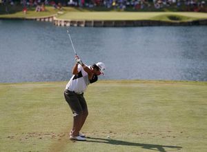松山英樹 我慢のゴルフで予選突破!