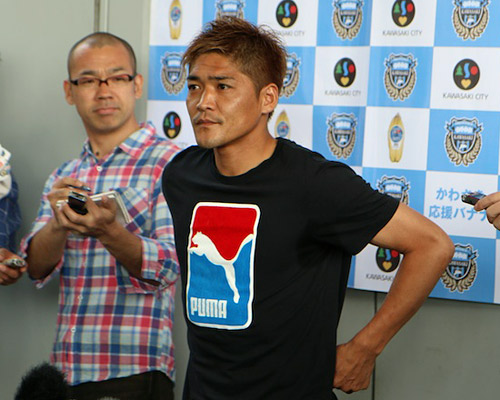 父一周忌に約束果たす=2年ぶり代表復帰-大久保選手