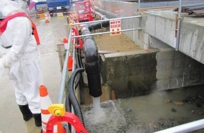 福島第1原発の汚染水対策の凍土遮水壁、建設開始