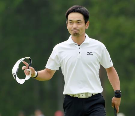 ゴルフ、竹谷と張棟圭が首位守る ツアー選手権第3R