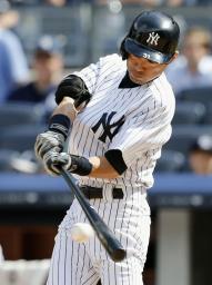 ヤンキースの連勝4で止まる イチロー1安打、川崎無安打