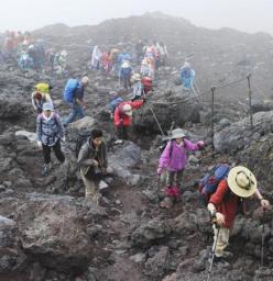 アピタルトップ > ニュース > 富士山登頂、子どもの55%が高山病症状 半数が断念