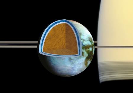 タイタンの海は塩辛い？ 土星の衛星でＮＡＳＡ