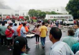 中国・昆山で金属工場爆発、68人死亡 粉じん引火か