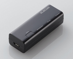 エレコム、コンパクトWi-Fiルータ「WRH-300xx2-S」