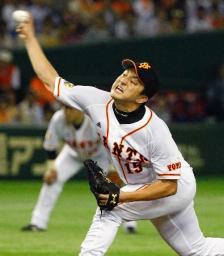 内海、2年ぶり完封で4勝! 阿部、村田ら3発で尚成KO!
