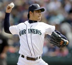 米大リーグ:マリナーズ・岩隈13勝目